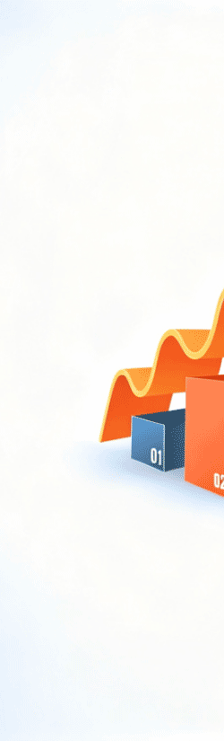 Descrição: Gif animado no qual visualizamos, em destaque, uma seta que vai escalonando patamares em movimento ascendente. 